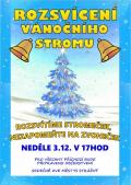 rozsviceni vanocniho stromu